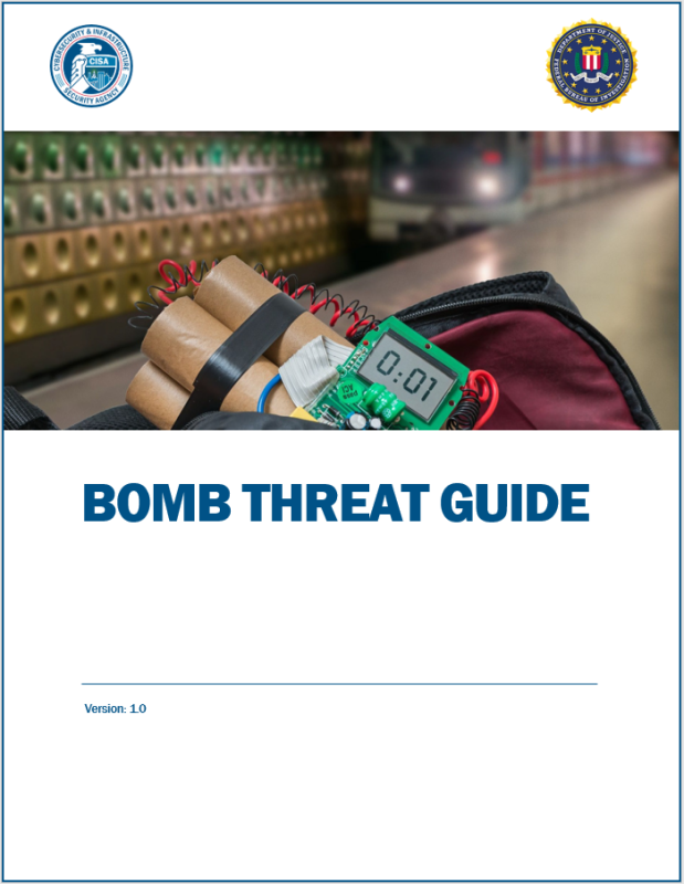 Bomb Threat Guide | CISA